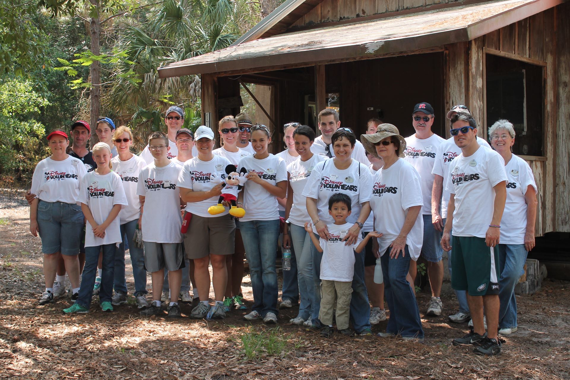 Photo Walt Disney World Volunteer Group 